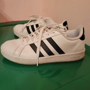 adidas White and Black Women's Sneakers